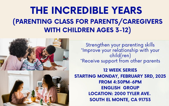 Incredible Years Parenting Class